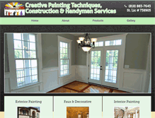 Tablet Screenshot of creativepaintingtechniques.com